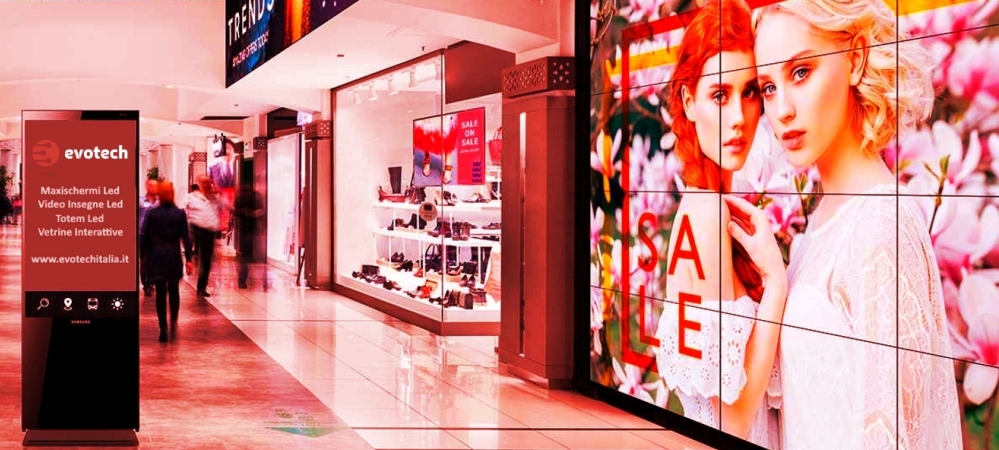 Insegne pubblicitarie inetrattive - Sakuli sign & partner