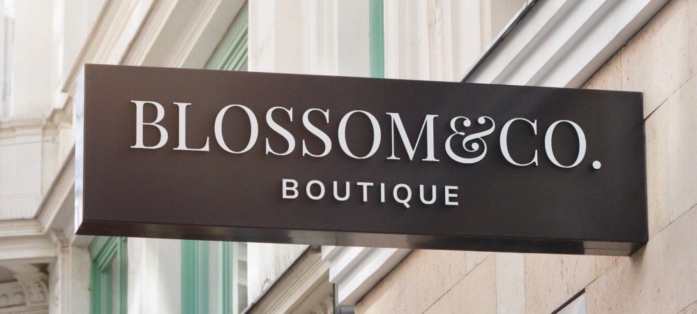 Insegne pubblicitarie non luminose insegne a bandiera - Sakuli sign & partner